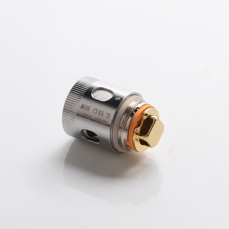 Authentic Smoant Ladon AIO 2in1 Tank Replacement Dual Mesh Coil Head - Silver, 0.15ohm, (70~80W) (3 PCS)