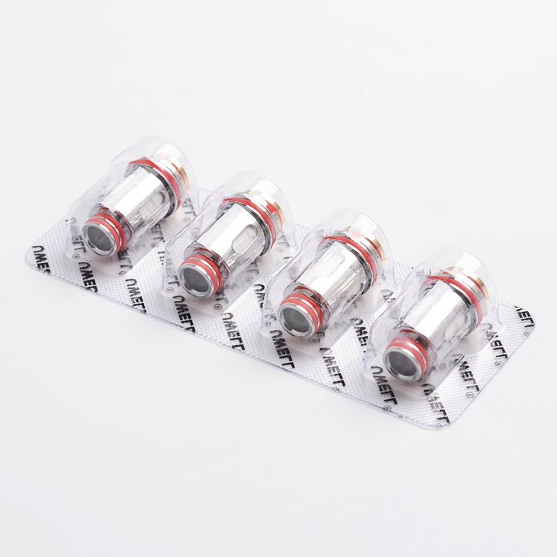 Authentic Uwell Replacement UN2 Meshed Coil Head for Nunchaku / Nunchaku 2 Tank - Silver, 0.2ohm (50~60W) (4 PCS)