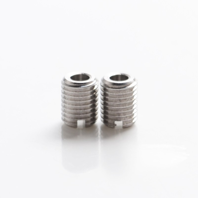 Authentic Auguse era mtl RTA Penggantian Extended Airflow Insert 510 Pin - Stainless Steel, 1,5mm Diameter Dalam (1 PC)