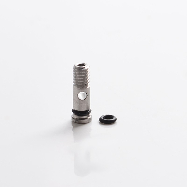 Authentic Auguse era mtl RTA Penggantian Extended Airflow Insert 510 Pin - Stainless Steel, Diameter Dalam 1.8mm (1 PC)