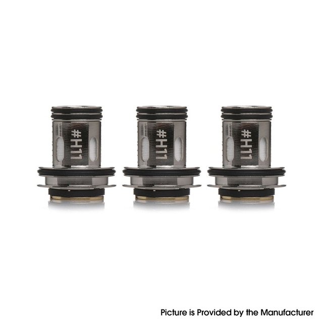 Authentic Wotofo ofRF NEXMESH PRO TANK REPLACEMENSI H11 HEAD koil kerucut tunggal - 0.2ohm (60 ~ 70W) (3 pcs)