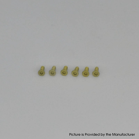 Authentic MK MODS Replacement Titanium Screws for Lost Vape Centaurus B80 AIO Kit (6 PCS)