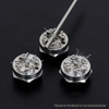 YFTK交換用ベースデッキv2 for Ambition Mods bishop mtl RTA 2ml / 4ml  - 銀