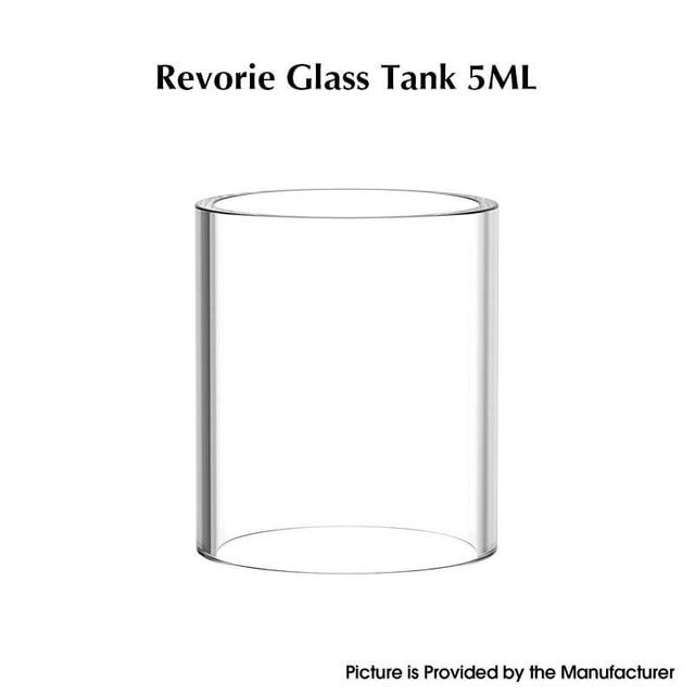 Ambition Mods Glass Tank Tube for Revorie Nano – Transparent, 2.5ml / 5.0ml