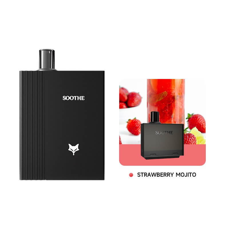 Kumiho SOOTHE D 20K Pod Kit –Replaceable Disposable, 650mAh, 12ml E-liquid, 50mg Nicotine, 20000 Puffs