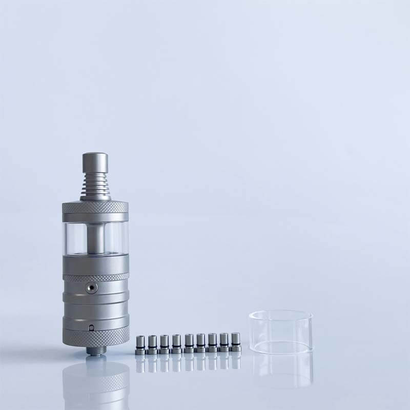 Rekavape Flash e-Vapor V4.5S+ Style RTA – 3.5ml, 22mm Top-Fill Rebuildable Tank Atomizer (Titanium / 316SS)