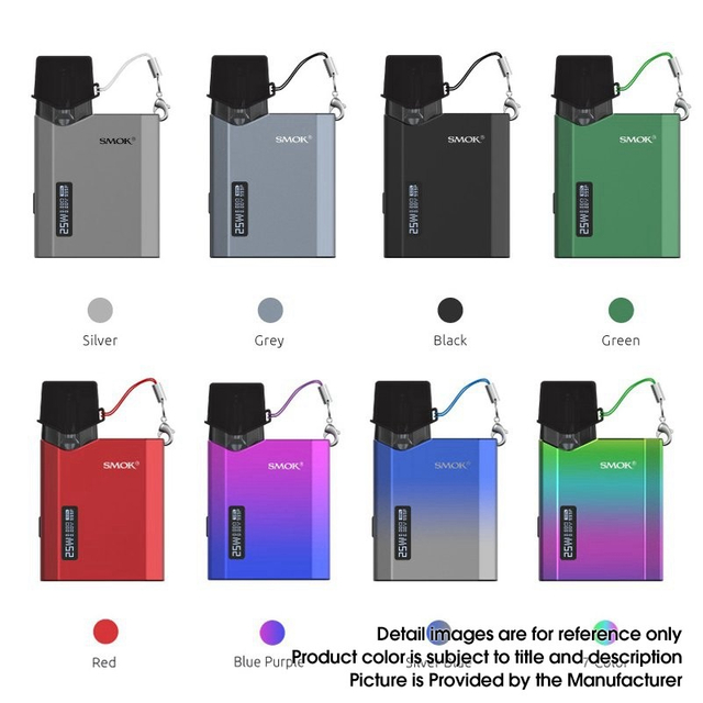 Authentic SMOKTech SMOK Nfix-mate Pod System Kit, VW 1~25W, 1100mAh, 3.0ml, DC 0.8ohm MTL / Meshed 0.8ohm Coil