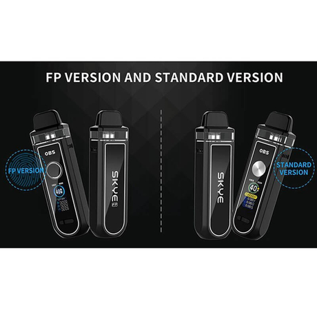 Authentic OBS Skye Pod System Vape Mod Kit FP Version, VW 5~40W, 1600mAh, 4.0ml, 0.4ohm / 1.0ohm