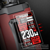 정통 SMOK Tech SMOK Morph 2 키트 230W Box Mod TFV18 탱크, 1 ~ 230W, 2 x 18650, 7.5ml, 0.15ohm/0.33ohm