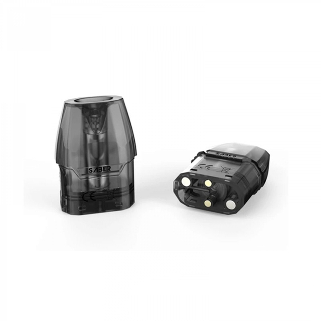 Authentic OVNS Saber III Replacement Pod Cartridge w/ 1.0ohm MTL Coil - 2.5ml (4 PCS)