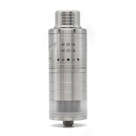 ULTON VG Extreme V2 Style RTA Rebuildable Tank Vape Atomizer - Silver, 6.5ml, 23mm Diameter