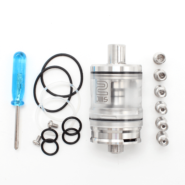 SXK Monarchy J3S JIIIS 2 RTA Rebuildable Tank Vape Atomizer 316 Stainless Steel 23mm Diameter
