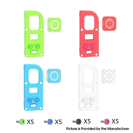 Authentic Vandy Vape Pulse AIO.5 Replacement DIY Accessory Set - Circuit Board Panels, Power Buttons, Function Buttons, Screws