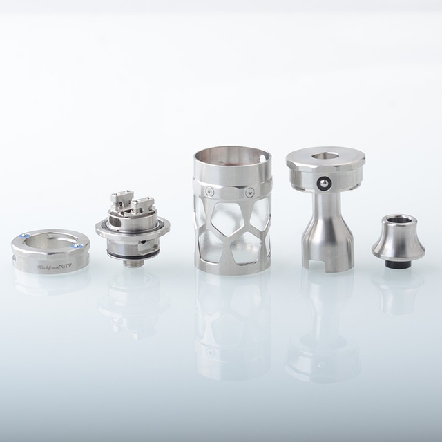 ULTON Typhoon Taifun GTV GT V RTA Rebuildable Tank Vape Atomizer 25mm Diameter 6ml 