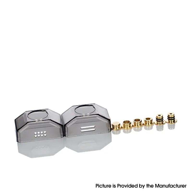Veepon Tita X RDTA– Authentic, Billet Box Boro,7 Air Pins 1.0-4.0mm Top-Airflow