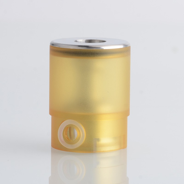 SXK EVL Wraith Style RTA Replacement XL Tank Tube Kit Brown PEI PC + 316SS, 7.5ml