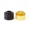SXK Monarchy P22 RDA Replacement Top Cap - Black + Brown, POM + PEI (2 PCS)