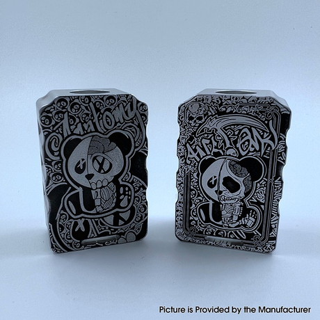 PRC X Wic'k Panda Tocol Boro Tank for SXK BB / Billet AIO Box Mod Kit Aluminum Alloy
