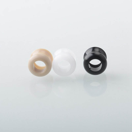 Raven Drip Tip Set for BB / Billet Boro AIO Mod - Silver, 3 PCS Mouthpieces