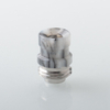 Mission Never Normal Drip Tip pour BB / Billelet / Boro AIO Box Mod - SS + Resin, insert d'air 1,5 mm / 2 mm / 3,5 mm