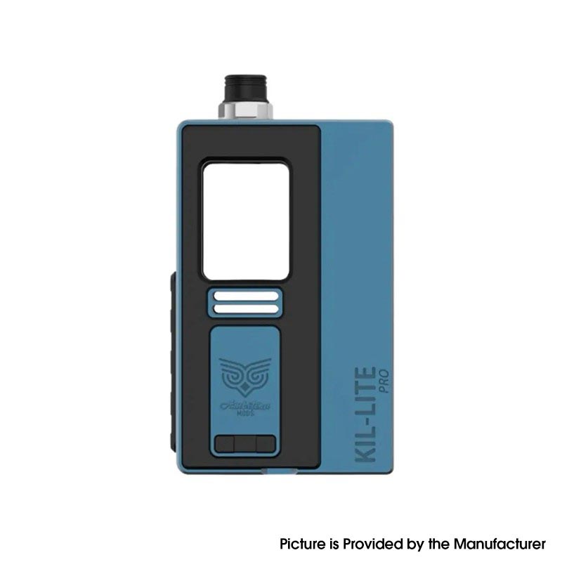 Authentic Ambition Mods Kil-Lite Pro 60W AIO BORO BOX Mod - EVOLV DNA60C Chip, 1-60W VW, 1 * 18650, Boro Tank & RBA Compatble