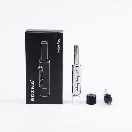 BOZNA Huifre Glass Pipe – Durable, Stylish Smoking Accessory for Herbs & Tobacco