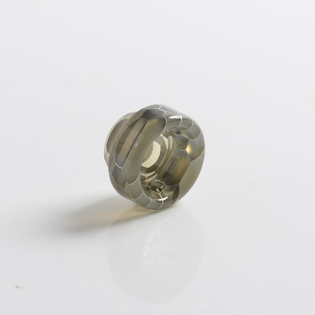 Replacement 810 Drip Tip for RDA / RTA / RDTA / Sub Ohm Tank Vape Atomizer - Grey, Resin, 11.6mm