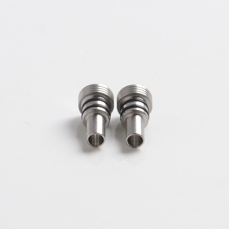 Ambition Mods dan Vaping Gentlemen Club Uskup MTL RTA RTA Penggantian Pin Asupan Udara - Silver, 316SS (2 PC)