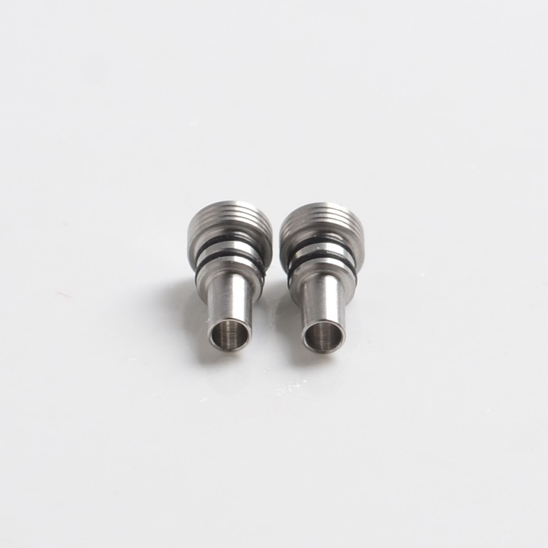 Ambition Mods dan Vaping Gentlemen Club Uskup MTL RTA RTA Penggantian Pin Asupan Udara - Silver, 316SS (2 PC)