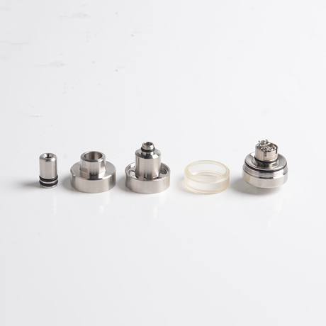 YFTK KF Lite Plus 2021 KF 2021 Style RTA Rebuildable Tank Vape Atomizer w/ 4.0ml Extension Tank, 316SS, 2.0ml, 22mm