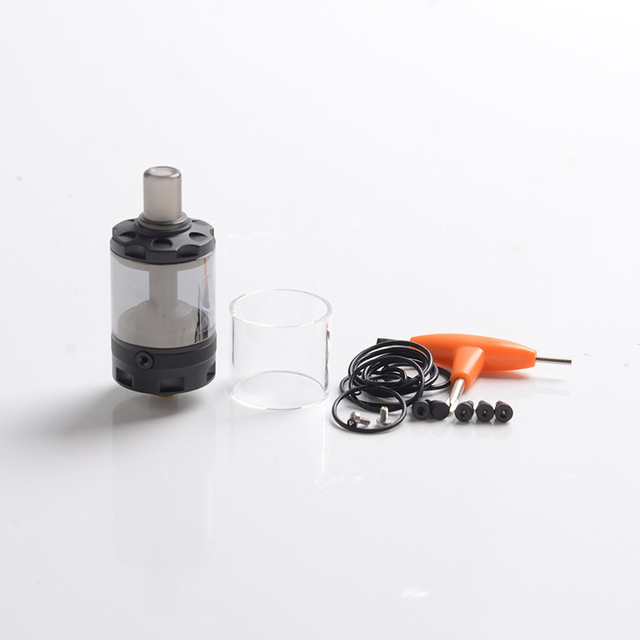 Ambition Mods and The Vaping Gentlemen Club Bishop MTL RTA Rebuildable Tank Atomizer, SS316, 4.0ml, 22mm