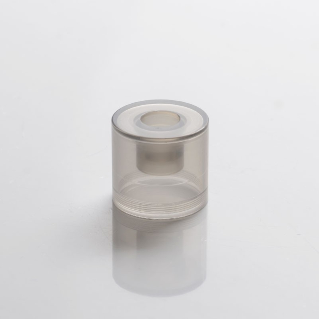 Steam Tuner Style Bell Cap Tank Tube for Dvarw MTL FL Facelift 22mm RTA Vape Atomizer, PMMA, 2.0ml
