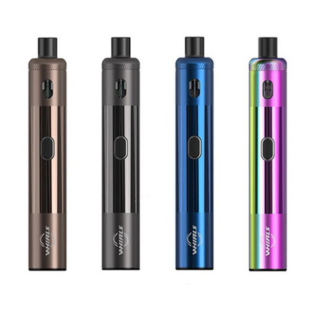 Uwell Whirl S 1450mAh 18W Pod System Vape Pen Starter Kit, Stainless Steel + Glass, 2.0ml, 0.8ohm