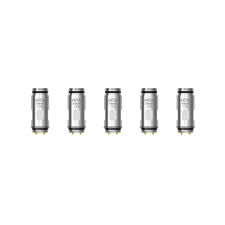 Asvape Hita 30W Kit / Hita Ink Kit Replacement Mesh Coil Head - Silver, 1.2ohm (5 PCS)