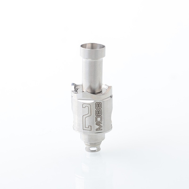 Monarki mobb v2 m2 RBA jembatan untuk paduan titanium tangki bb / boro, 1.0 / 1.2 / 1.5 / 1.8 / 2.0 / 2.5 / 3.0mm pin