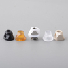Monarchy Cyber 2 510 Drip Tip Set - Silver, SS + POM + PEI + PEEK + PC, 1 PC 510 Connector + 5 PCS Mouthpiece