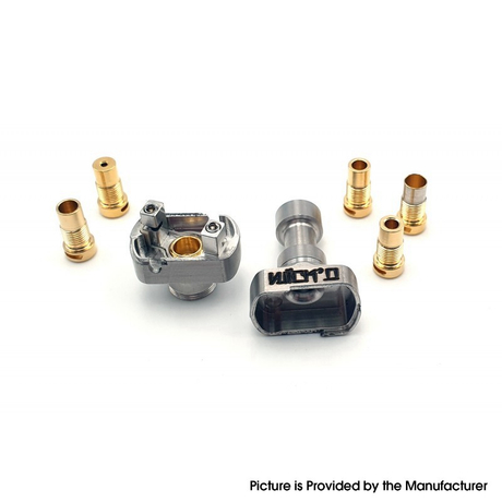Wick'd Bridg'd Omega RBA Bridge for Boro Devices / Billet / BB Mod Kit 1.2mm, 2.5mm, 3.0mm, 3.5mm, 4.0mm