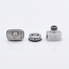 YFTK Sturdy MFG One Orion Style RBA for LVE Orion II Pro - Silver, Premium Vape Atomizer