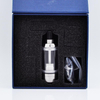 YFTK BY-kA V8+ Style MTL RTA – Silver, 5.1ml, 22mm Rebuildable Tank Atomizer (Standard Set)