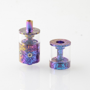 pNeumatyca Style RTA – 22mm Titanium + Glass 3.5-4.2ml Capacity