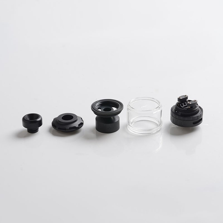 Gas Mods Cyber RTA Rebuildable Tank Vape Atomizer, Bottom and Side Inlet, 24mm Diameter
