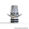 Authentic Auguse Cowboy 510 Drip Tip Set for RTA / RDA Atomizer - Silver