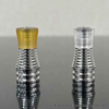 415 Short 510 Drip Tip Set with 6 Mouthpieces for RTA / RDA Atomizer - Silver