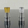 415 Short 510 Drip Tip Set with 6 Mouthpieces for RTA / RDA Atomizer - Silver