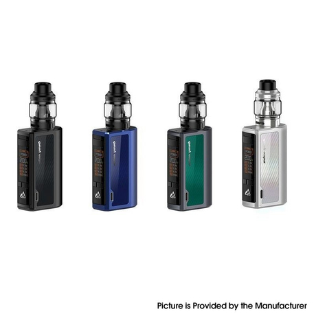 Authentic GeekVape Obelisk 200 VW Vape Box Mod Kit - Blue, VW 5~200W, 2 x 18650, 5.5ml, 0.2ohm