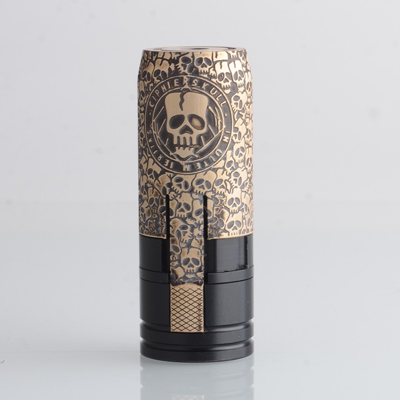 MK2 Special Style Mechanical Mod - Black Gold, Brass, 1 x 18650