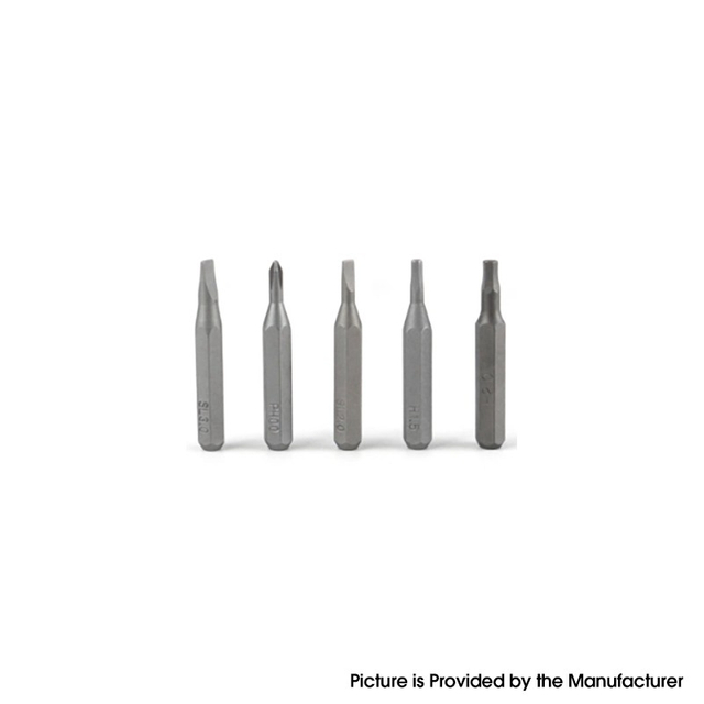 Authentic BP MODS Vape Tool Kit - Flat Head Screwdriver, Philip's Head Screwdriver, Hex Screwdriver, Coiling Pole, Cotton Hook