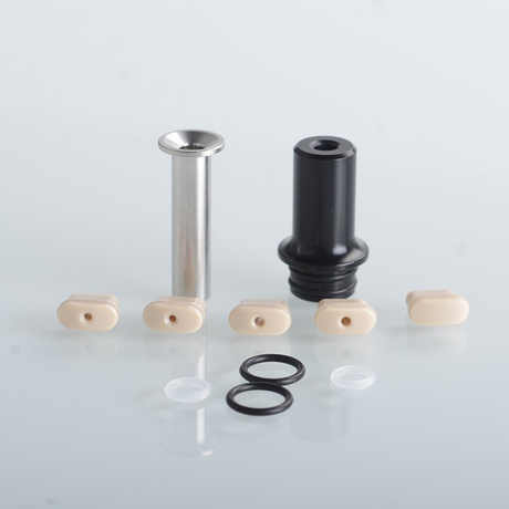 Phevanda A2 RTA DL Air Set - 510 Drip Tip / Air Outer Reducer / 2 x 1.2mm / 2 x 0.9mm Air Reducer