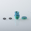 Authentic MK MODS Ti-type2 Drip Tip + Button Set for SXK BB / Billet Titanium Alloy