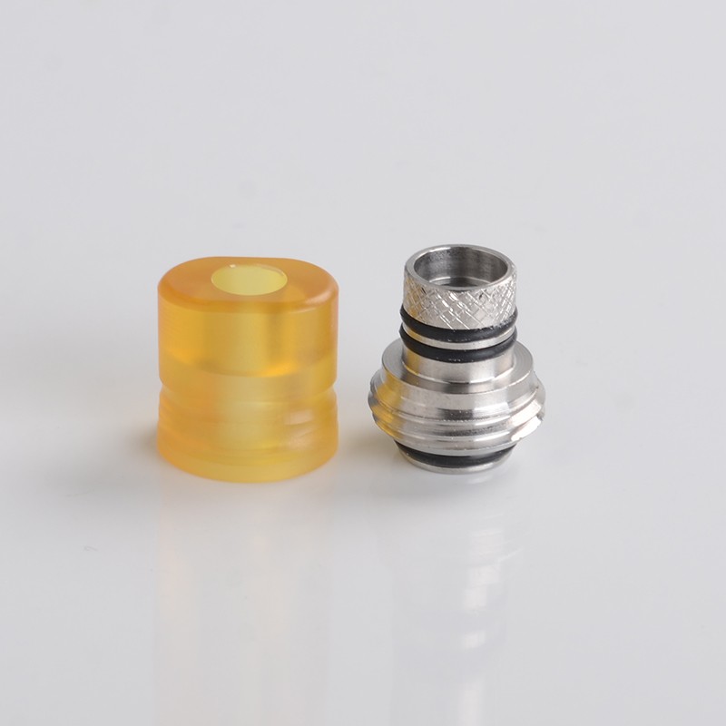 Mission Tips Whistle V2 Style Drip Tip W/ Airflow Bores for BB / Billet Box Mod Kit POM 4.6 /4.5 /3.5 /2.5 /1.5mm